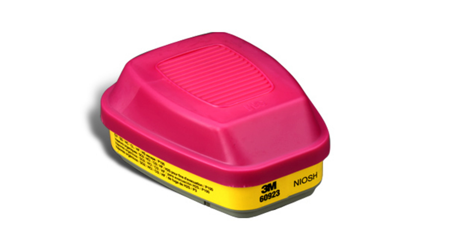 3M 60923 Organic Vapor/Acid Gas with P100 Cartridge