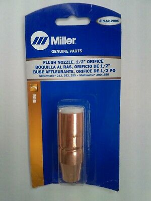 Miller MDX Flush Nozzle 1/2"