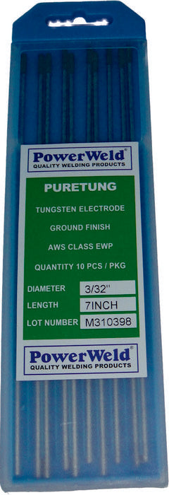 Powerweld Unalloyed Tungsten Electrode Green (10 stick)