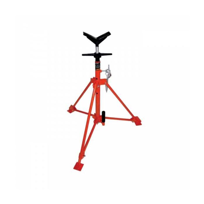 PowerWeld Heavy-Duty V-Head Folding Pipe Stand