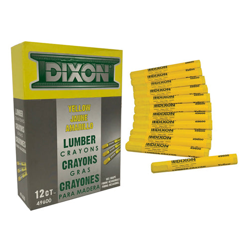 Dixon Lumber Crayons Hex shape - pack of 12