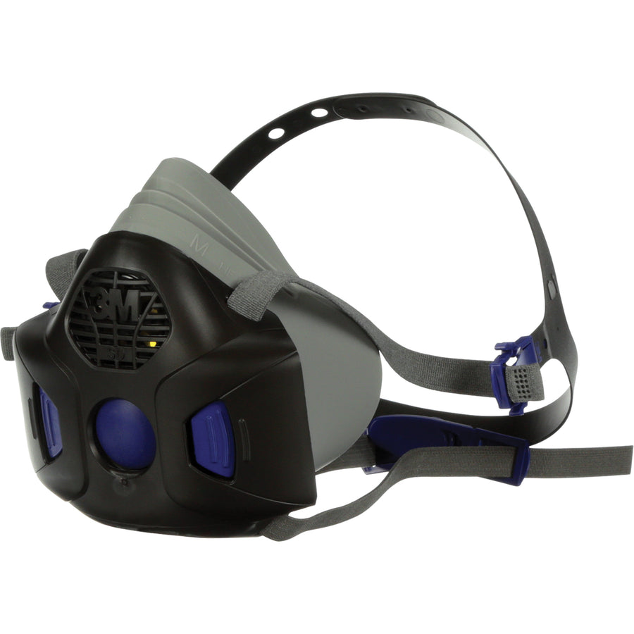 3M Secure Click™ HF-800 Series Half Facepiece Reusable Respirator, Silicone